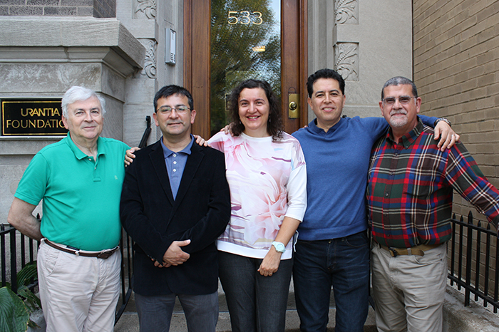 Carmelo Martínez, Anibal Pacheco, Olga López, Víctor García-Bory, Raúl Pujol