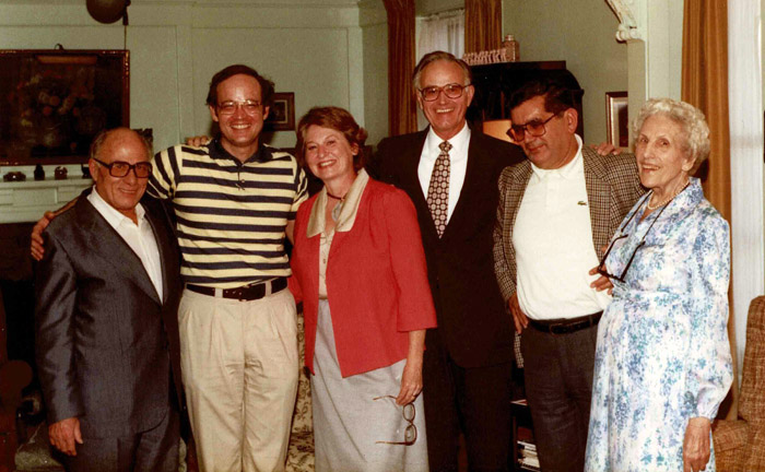 1968: Jacques Dupont, Martin Myers, Carolyn Kendall, Tom Kendall, Alain Le Corvec, Emma “Christy” Christensen