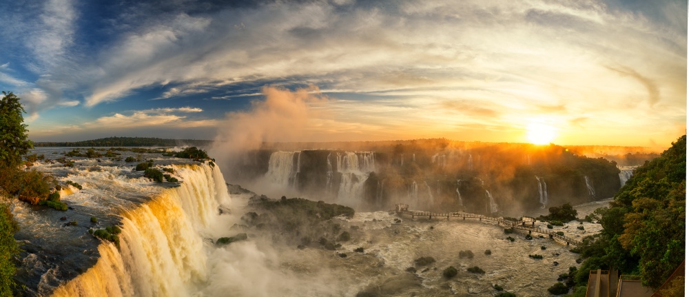 Iguazu falls, Foz do Iguazu, Brazil