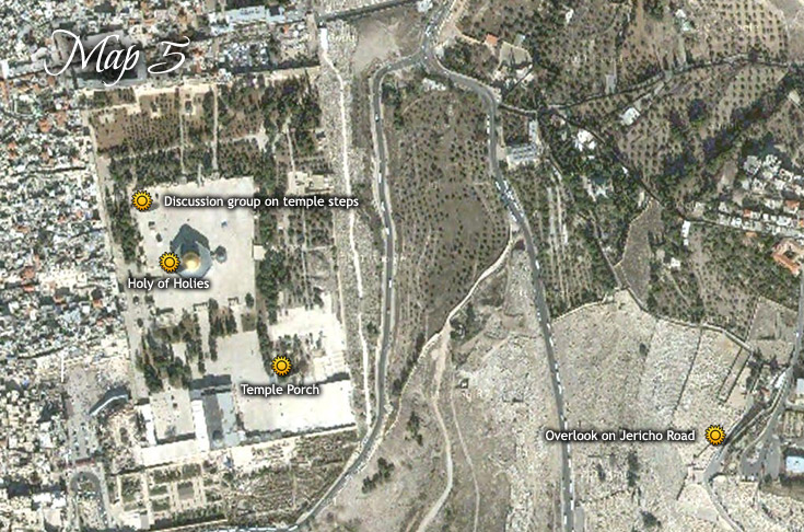 In Jesus' Steps, Map 5
