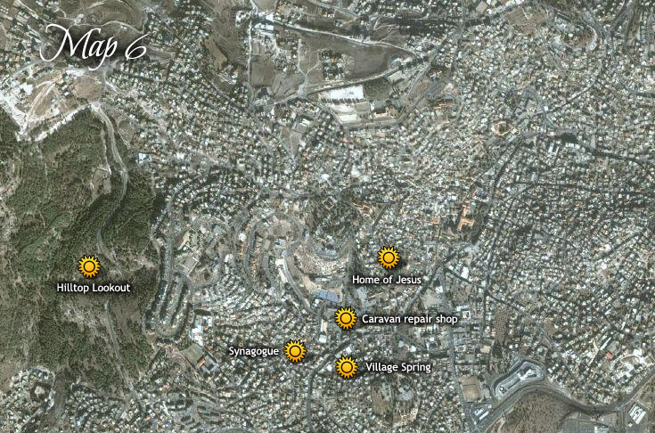In Jesus' Steps, Map 6