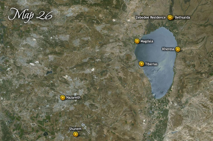 In Jesus' Steps, Map 26