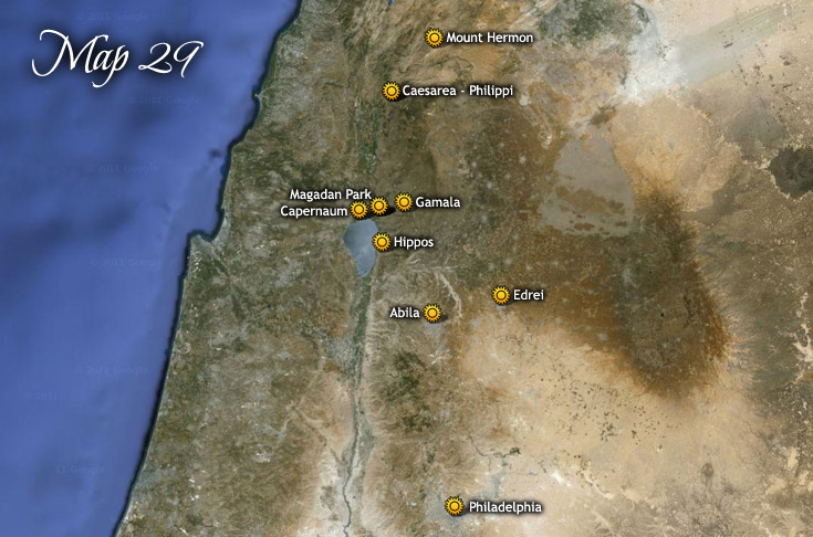 In Jesus' Steps, Map 29