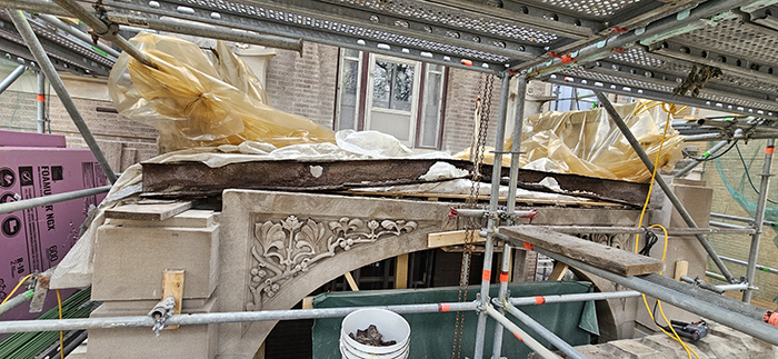 Construction at 533 West Diversey Parkway