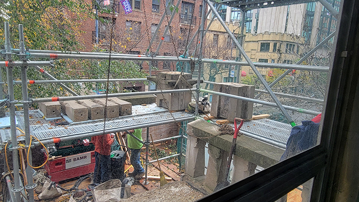 Construction at 533 West Diversey Parkway