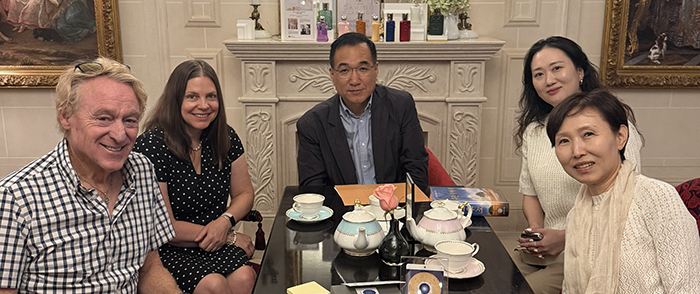 Mo Siegel, Tamara Strumfeld, Jay Han, Mrs. Roda, Hye Jin Suh