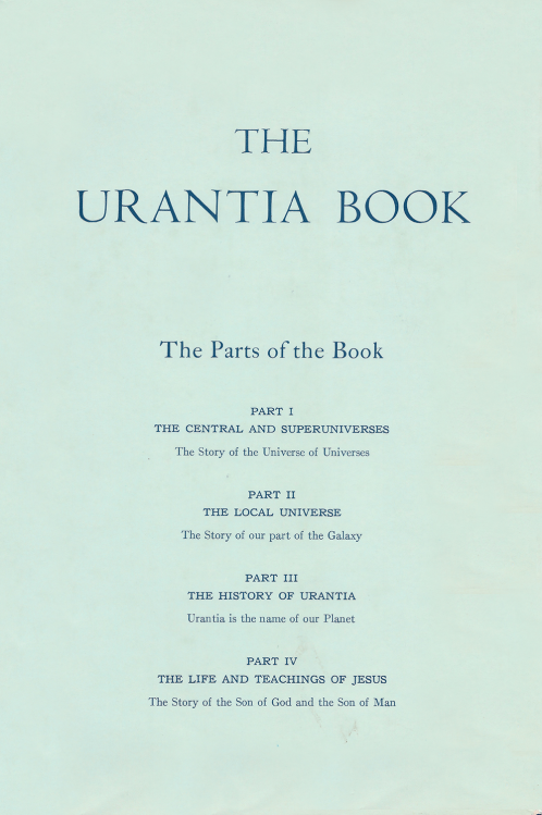2002 The Urantia Book - Replica of 1955 edition
