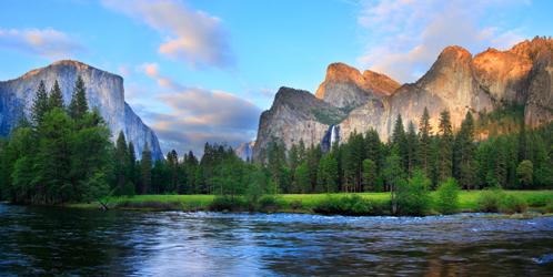 Yosemite Valley at the Merced River
