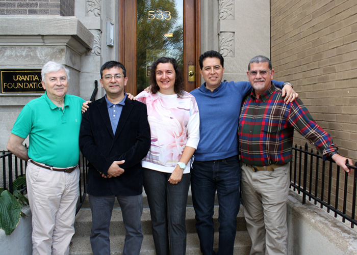 Carmelo Martínez, Anibal Pacheco, Olga López, Víctor García-Bory, Raúl Pujol