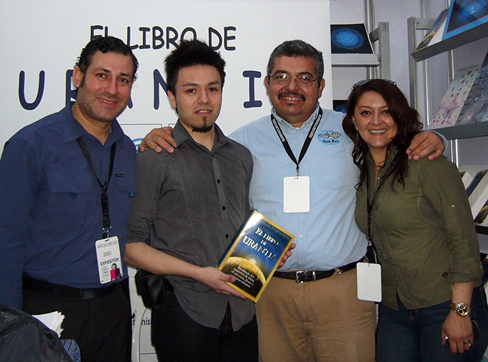 Marcelo Galaz, a visitor, Agustín Arellano, Lissette Mancilla