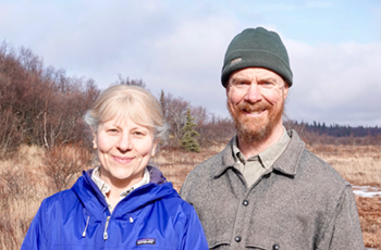 Carl Ramm and Susan Alexander