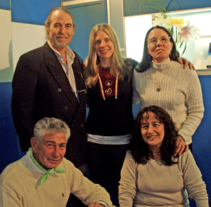 Carlos Rubinsky, Tamara Wood, Maria Inez Rubinsky, Bert Cobb, Graciela  Cristina Benedetti