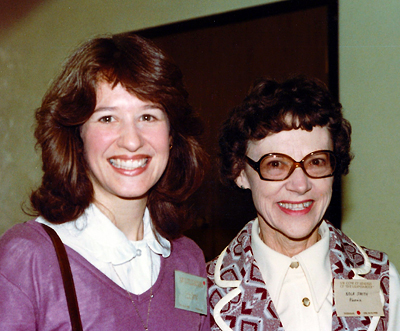 Carolyn Renn Sherwood and Nola Smith in Arizona, 1982