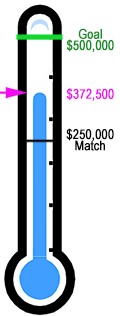 Fundraising Thermometer 2016