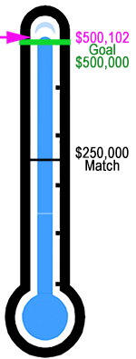 Fundraising Thermometer 2016