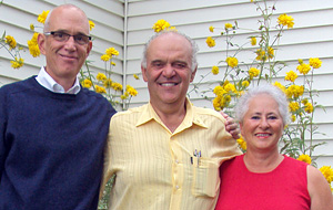 Jay Peregrine, Richard Doré and Colette Pelletier Jay Peregrine, Richard Doré and Colette Pelletier