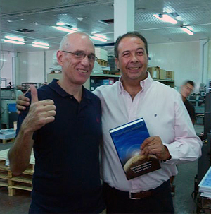 Jay Peregrine e Jesus Perez, Direttore della stampa, Rotäbook, Spagna