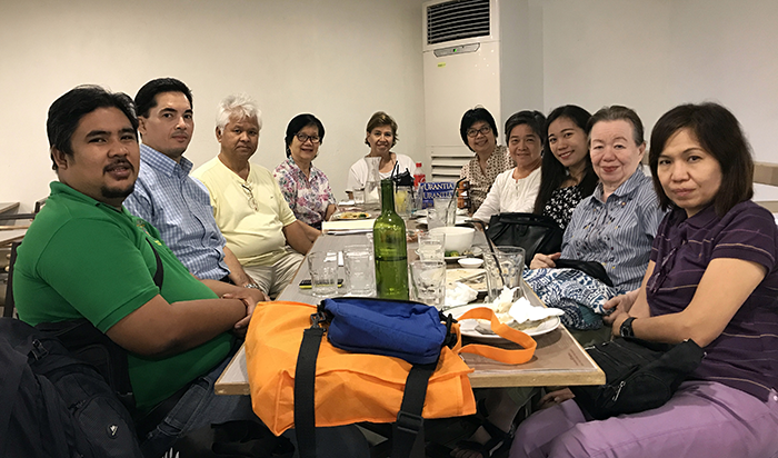 Eugene Asidao with a Phillipines Urantia Book Study Group