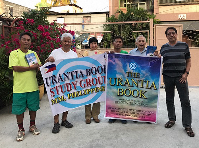 Eugene Asidao with a Phillipines Urantia Book Study Group