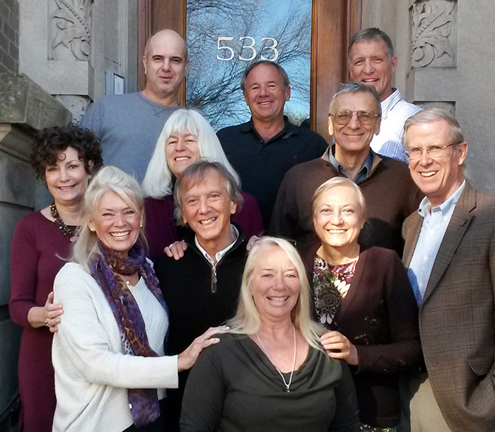 Gretchen Chandler, Marta Elders, Guy Perron, Zophia Michniewicz, Joanne Strobel, Betsy Millard, Jan Michniewicz, Gard Jameson, David Neufer, Keith Avery, Kirk Graham