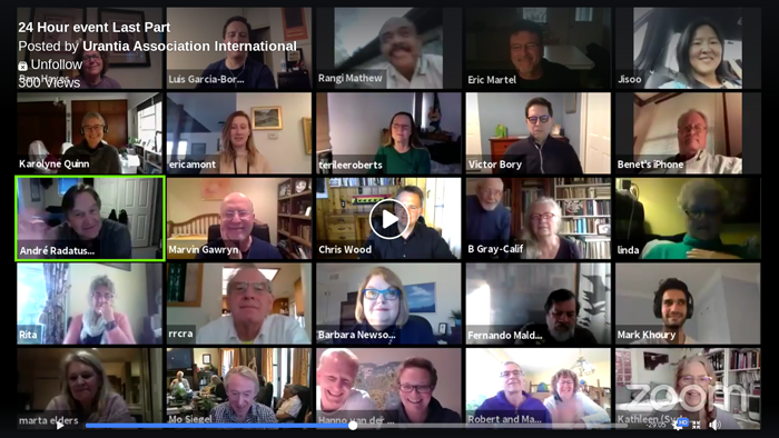 Urantia Association’s Second 24-Hour Online Event