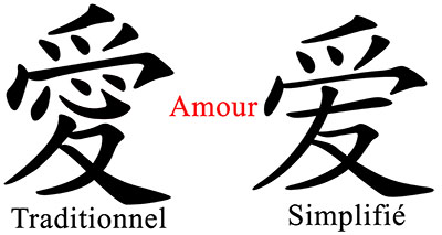 Difference between Traditional and Simplified Chinese characters Difference between Traditional and Simplified Chinese characters