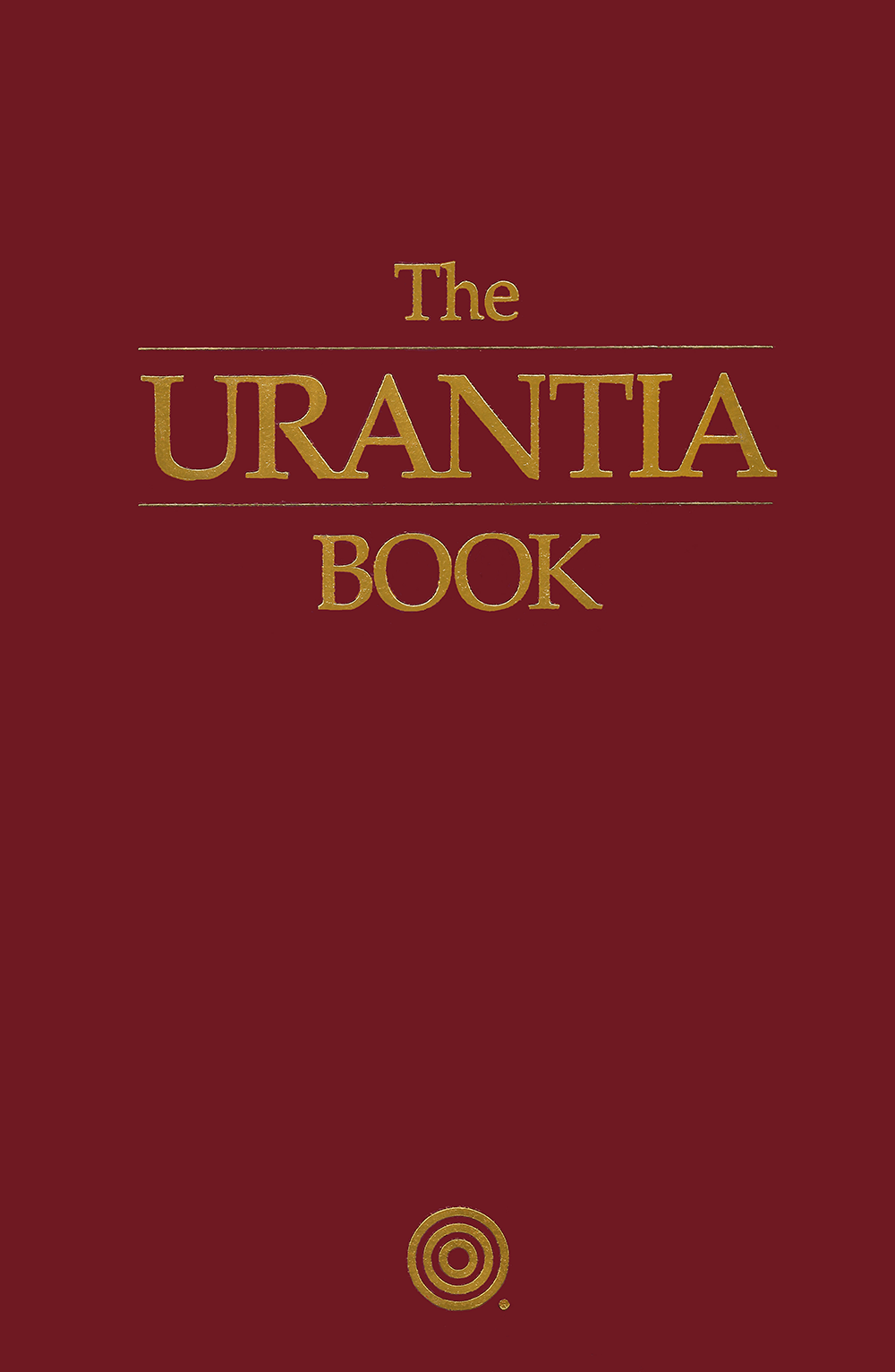 1999 The Urantia Book - Leather - Burgundy