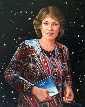 Painting of Roselyn Armstrong by Tonia Baney