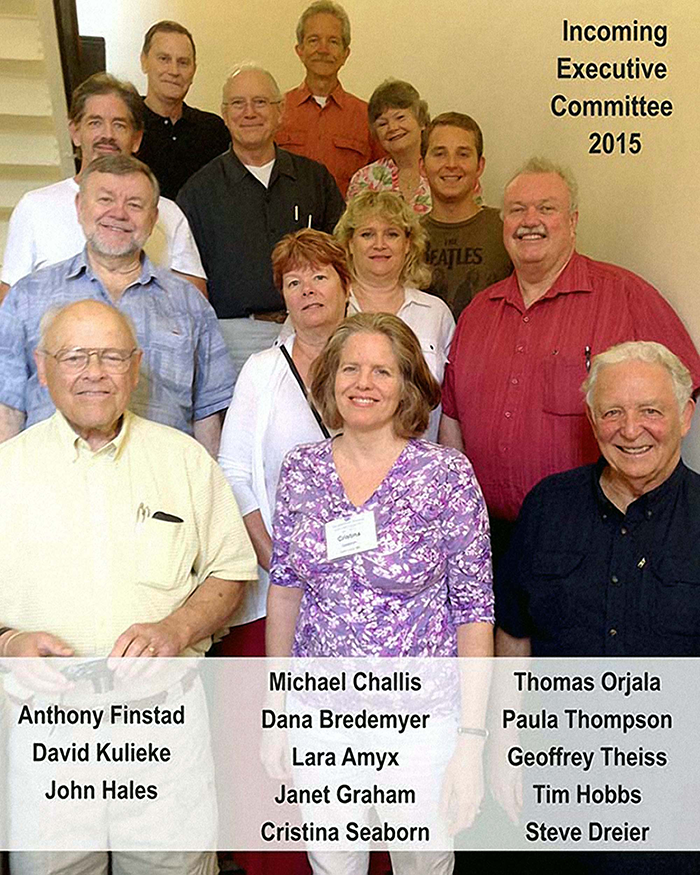 Urantia Book Fellowship 2015 incoming Executive Committee