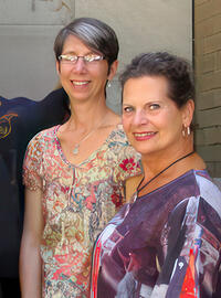 Jodi Niggemann and Line St-Pierre