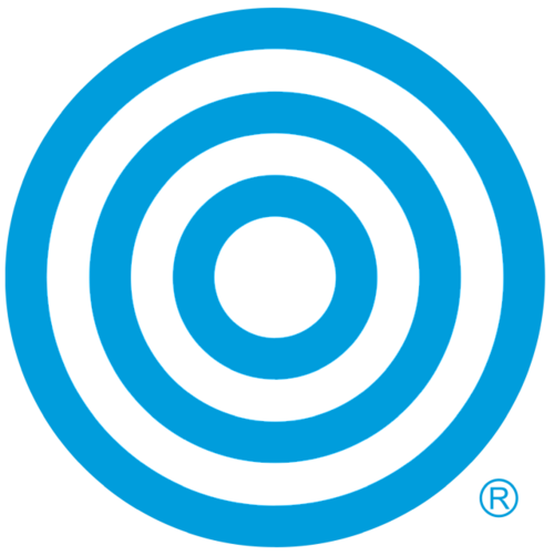 Three azure concentric circles against a white backdrop, a registered mark of Urantia Foundation