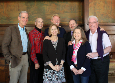 Urantia Foundation Board April 2016. Gard Jameson, Richard Keeler, Marilynn Kulieke, Mo Siegel, Georges Michelson-Dupont, Judy Van Cleave, Henk Mylanus
