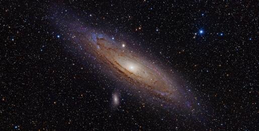 Andromeda Galaxy (with h-alpha)